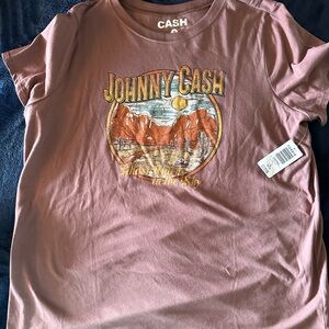 Torrid Mauve Johnny Cash Graphic Tee